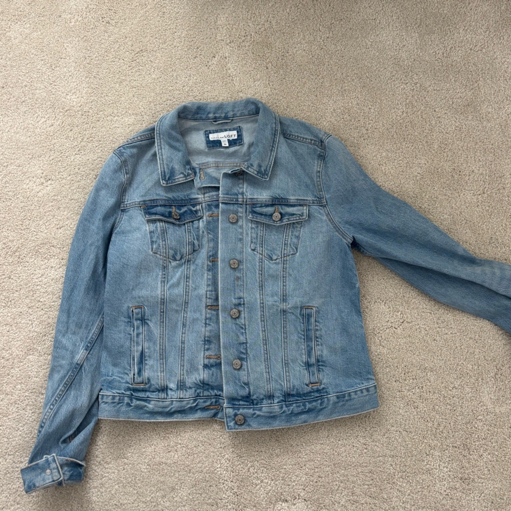 LOFT Light Blue Denim Jacket
